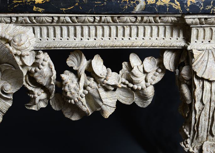 A rare carved and painted side table | MasterArt